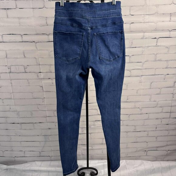 Express Super High Rise Ankle Legging Jeans – Size 6L | Stretch+ Denim Perfect - Picture 5 of 10
